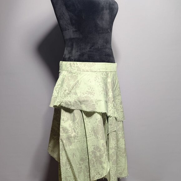 Maria Cher Asymmetrical Hem Skirt - Picture 3 of 4